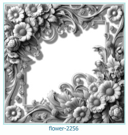 flower photo frame 2256